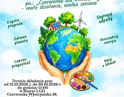 Czerwonka stawia na klimat – konkurs plastyczny dla uczniów podstawówki